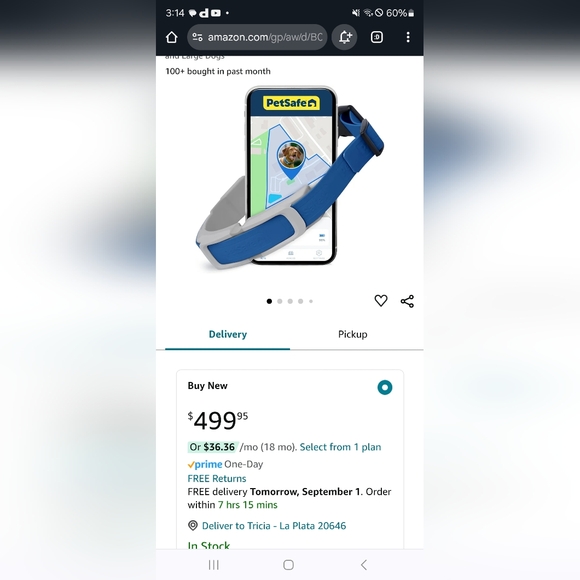 PetSafe Guardian GPS + Tracking Dog Fence Collar - Wireless Dog Fence NEW - Picture 10 of 10